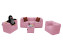 Textiles Kinder-Baukastenset MODULTEX KIDS für 5 Personen (rosa) - pink