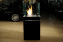 BIO Kamin freistehend Radius design cologne (SEMI FLAME 3L 553E) - Schwarz