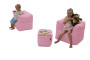 Kinder-Textil-Gartenstuhl MODULTEX KIDS (rosa)