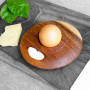 EGG-Tablett aus Teakholz