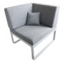 Ecklounge aus Aluminium GRENADA für 5 Personen